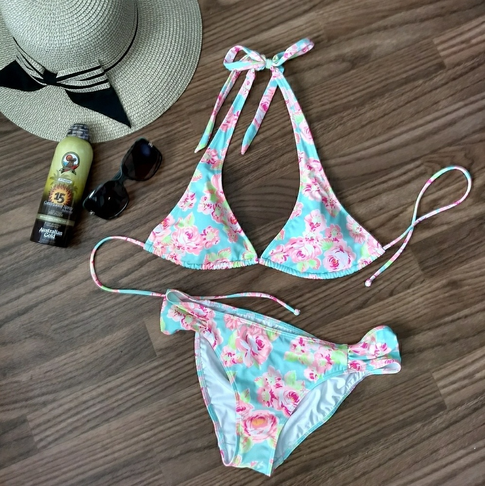 Victoria's Secret Pink Floral Bikini
